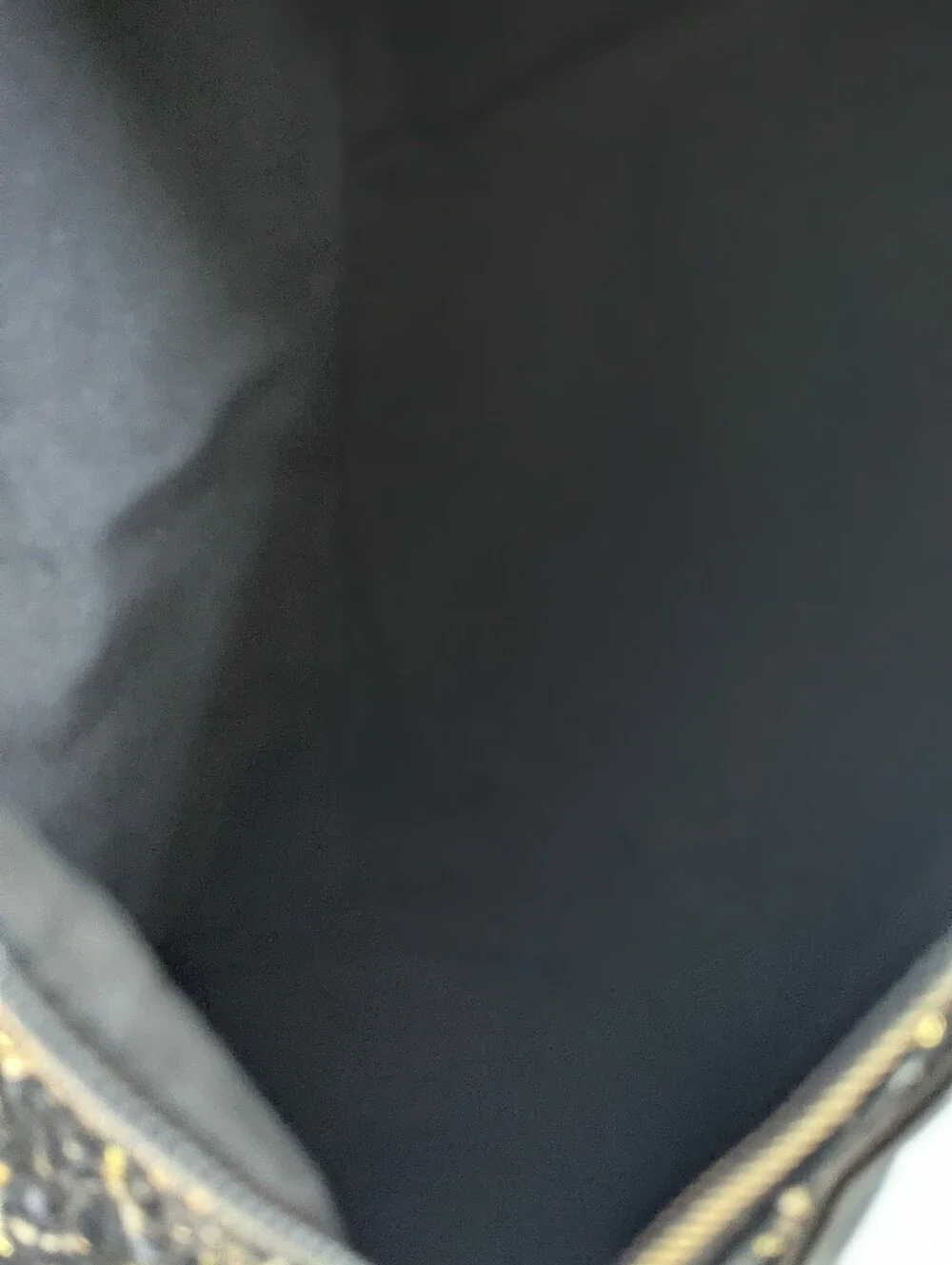 Badgley Mischka Black Tweed Crossbody with Gold Accents Nwt